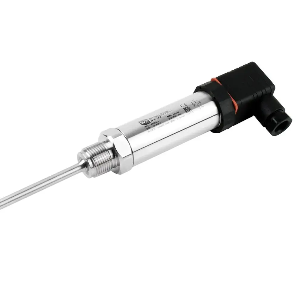 

High Accuracy Industrial Unibody Temperature Transmitter Stainless Steel Probe RS485 Bus