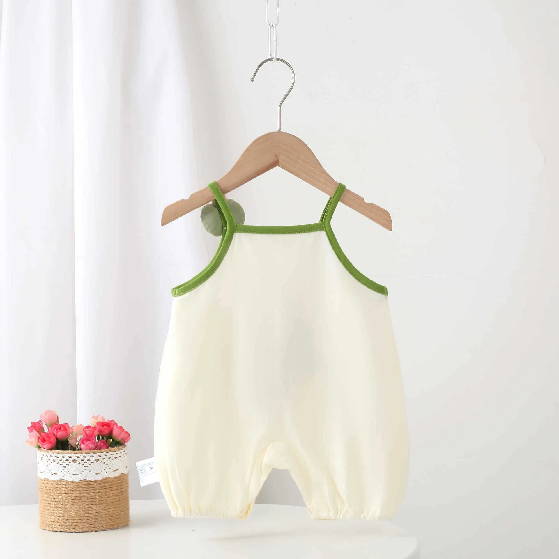 New Infants and Young Children in Summer Simple Comfortable Cute Outdoor Climbing Clothes Rompers Kids