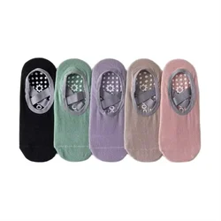 1pair Women's Yoga Socks with Anti Slip Pilates Exercise Ballet Socks That Absorb Moisture  Zapatos Pilates Mujer