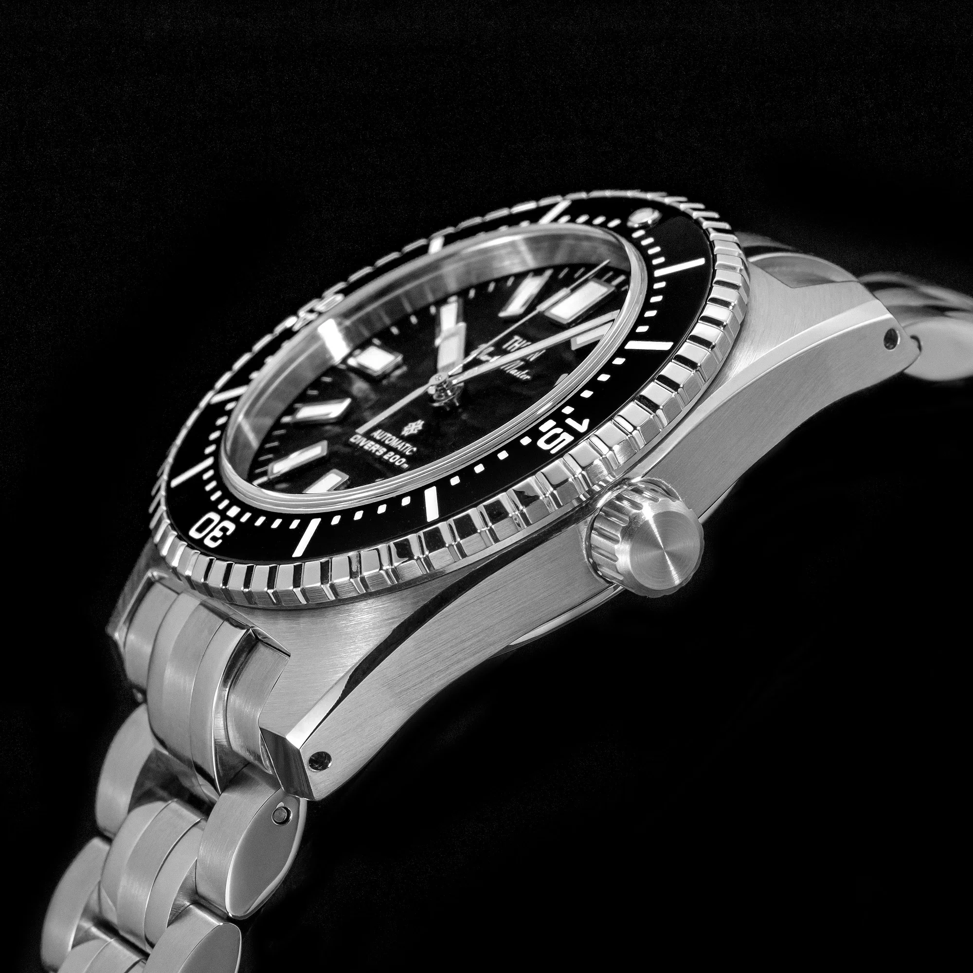 [SHY-042]THORN Vollautomatische Mechanische NH35A Uhr mit 316L Stahlgehäuse, Herren-Taucheruhr mit Leuchtziffern, Geschenkidee – Detail 28