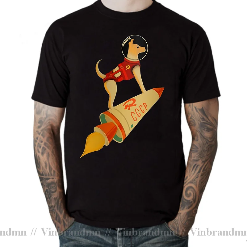 CCCP Russian USSR Artificial Satellite Spaceship T Shirts Soviet Moscow Yuri Gagarin Cosmonaut Mars Rocket Laika Goolag T-shirts