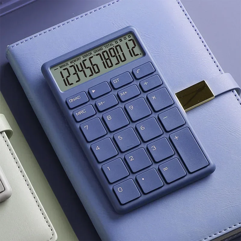 Simple Financial Accounting Calculator Portable Multifunctional Office School Student Desktop Stationery Small Size