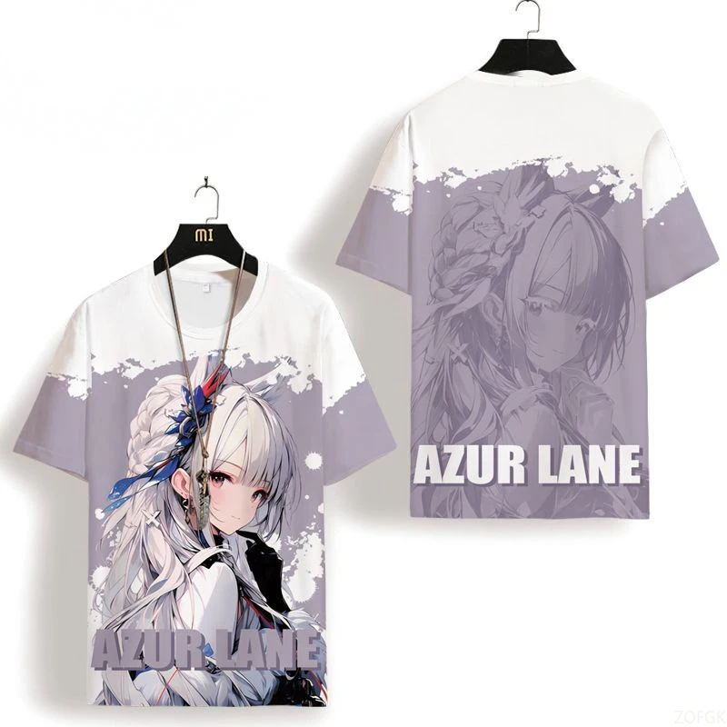 

Cartoon Anime Game Role-playing T-shirt Fashion 3D Printing Children's T-shirt Summer Men and Women Harajuku Short Sleeved Top