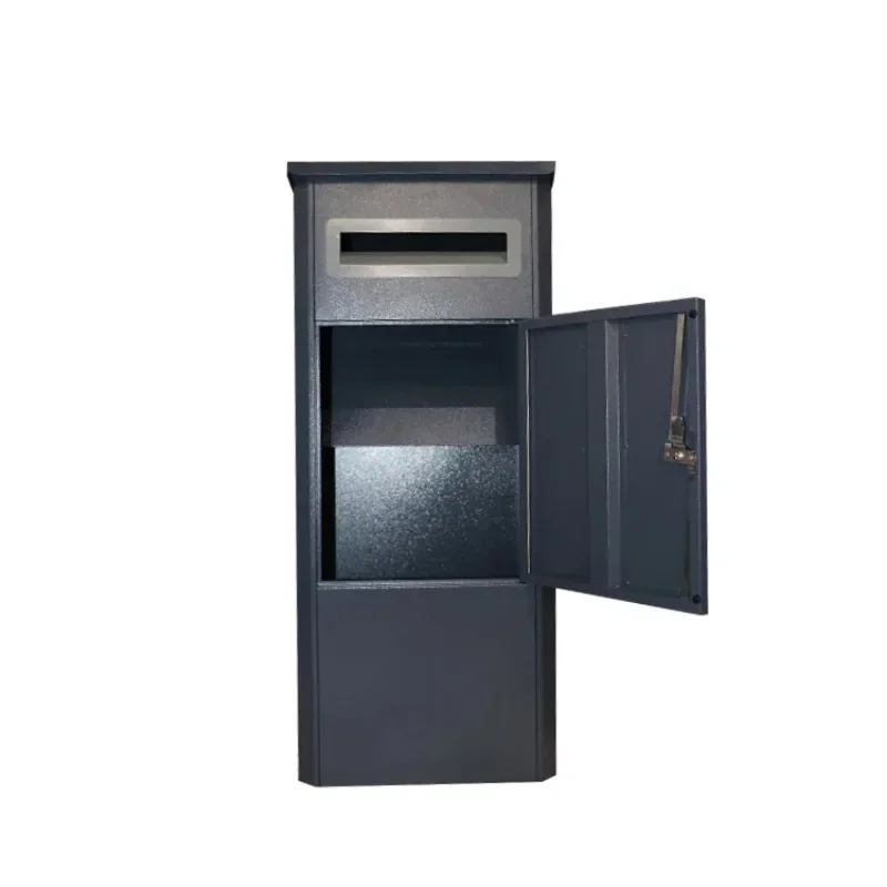 Outdoor Home Package Large Smart Stainless Steel Metal Parcel Post Letter Mail Drop Delivery Box