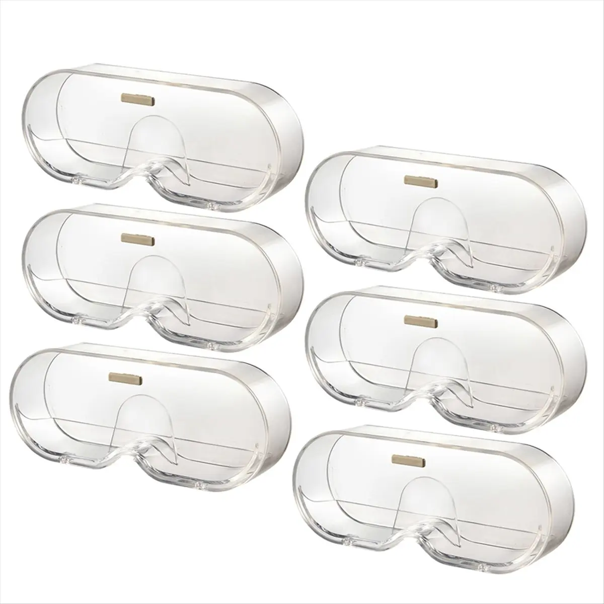 AT16 6Pack Sunglass Organizer, Wall Mounted Eyeglass Storage, Table Stand Eyeglasses Organizer, Large Glasses Organizer,