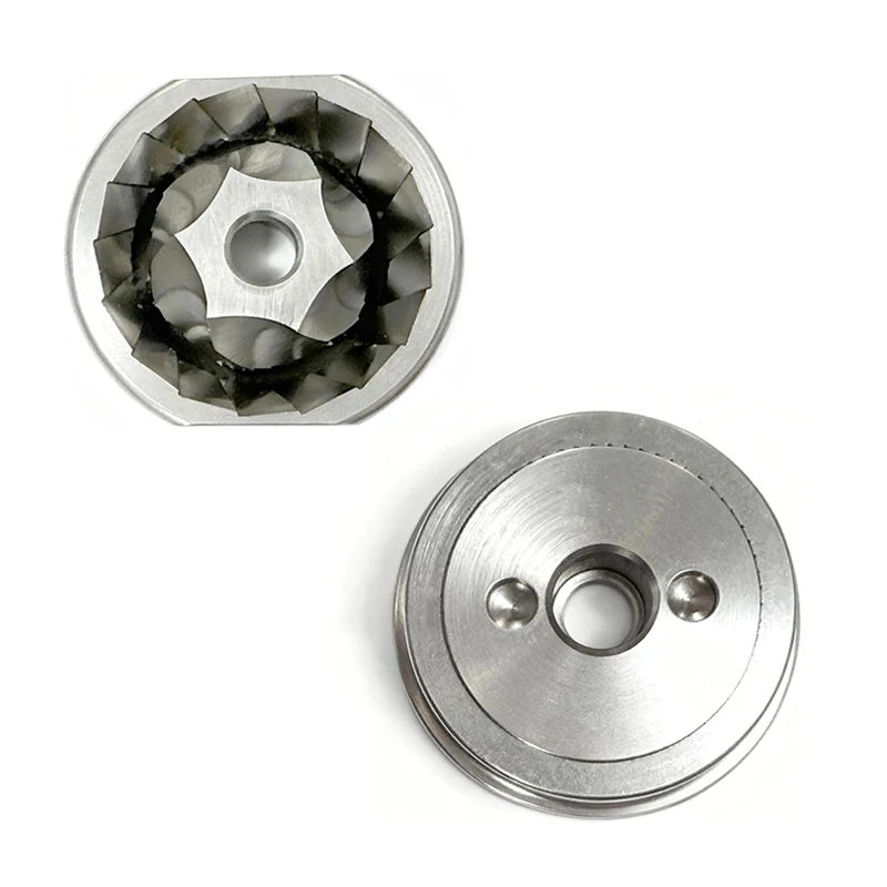 6-Point Coffee Grinder Burr Blades Replacement Set Compatible with Breville Sage Oracle Touch Espresso Machine Accessories view 4