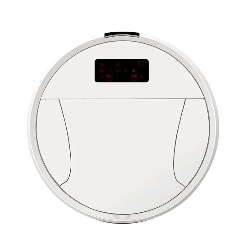 White Robot Vacuum Cleaner Robotic Mopping Vacuum Sweeping Robot Intelligent