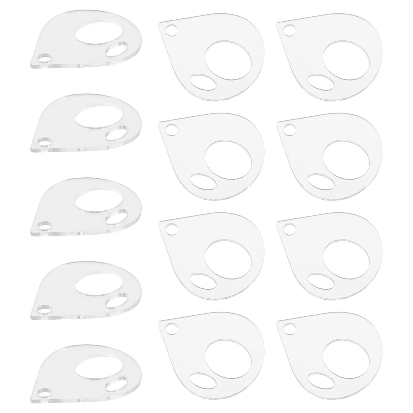 

20Pcs Acrylic Embroidery Thread Organisers Neat Floss Storage Drops for Handmade Crafts Sewing Thread Holder Set