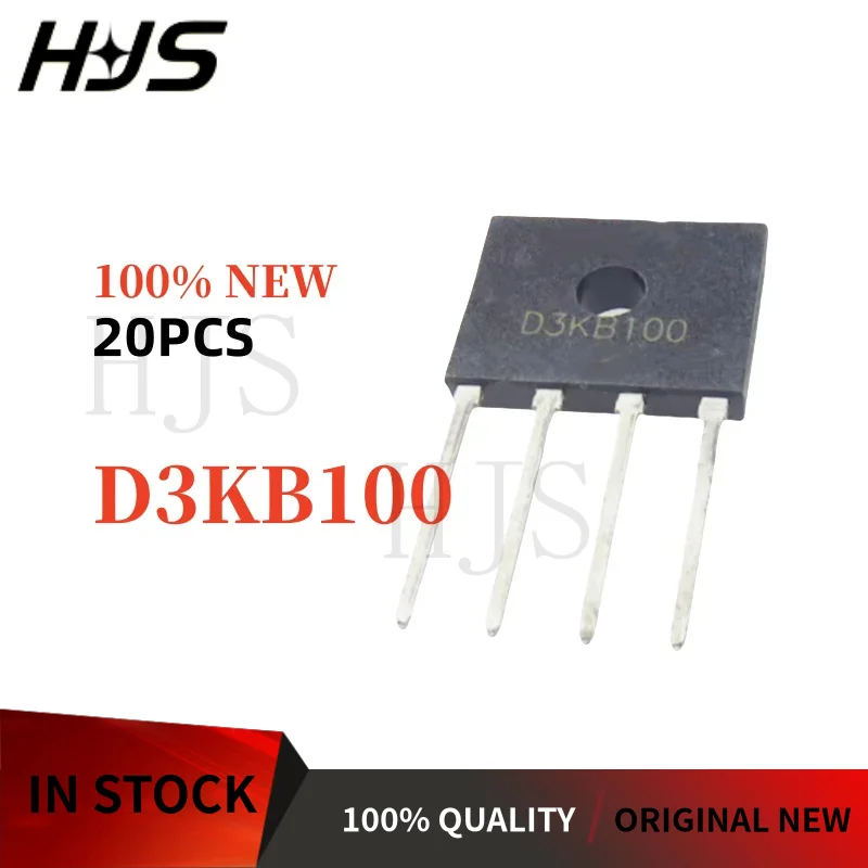 20PCS 100% NEW D2KB100 D3KB100 D4KB100 D6KB100 D2KB80 D3KB80 D4KB80 D6KB80 D2KB60 D3KB60 D4KB60 D6KB60 Rectifier bridge stack