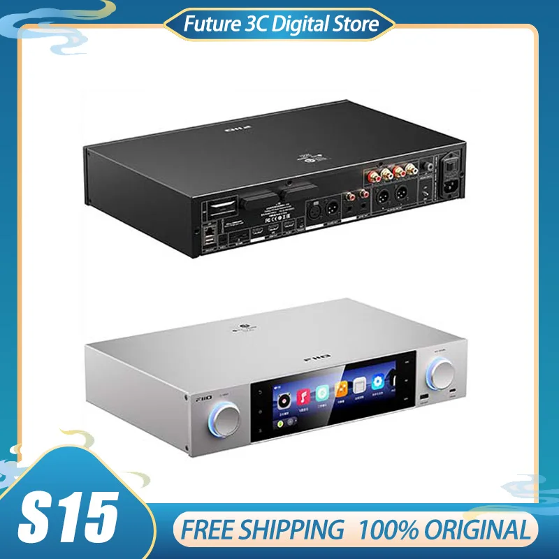 FiiO S15 HIFI Bluetooth High-definition Digital Playback Decoding All-in-one Machine Long Battery Life DSD Custom Music Player