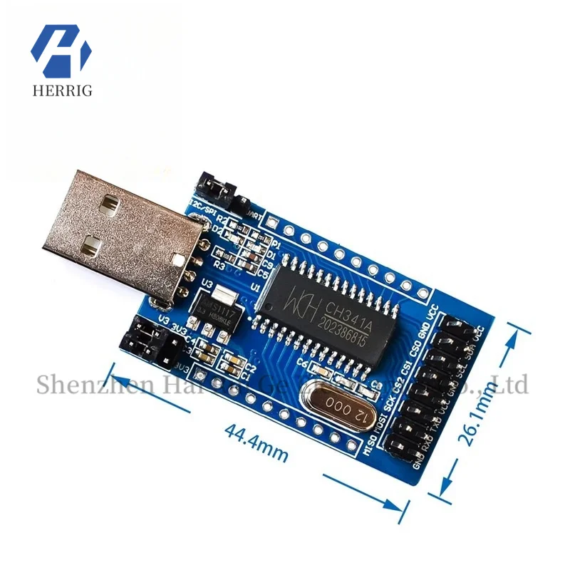 

1PCS CH341A USB to UART IIC SPI TTL ISP EPP/MEM Parallel Converter