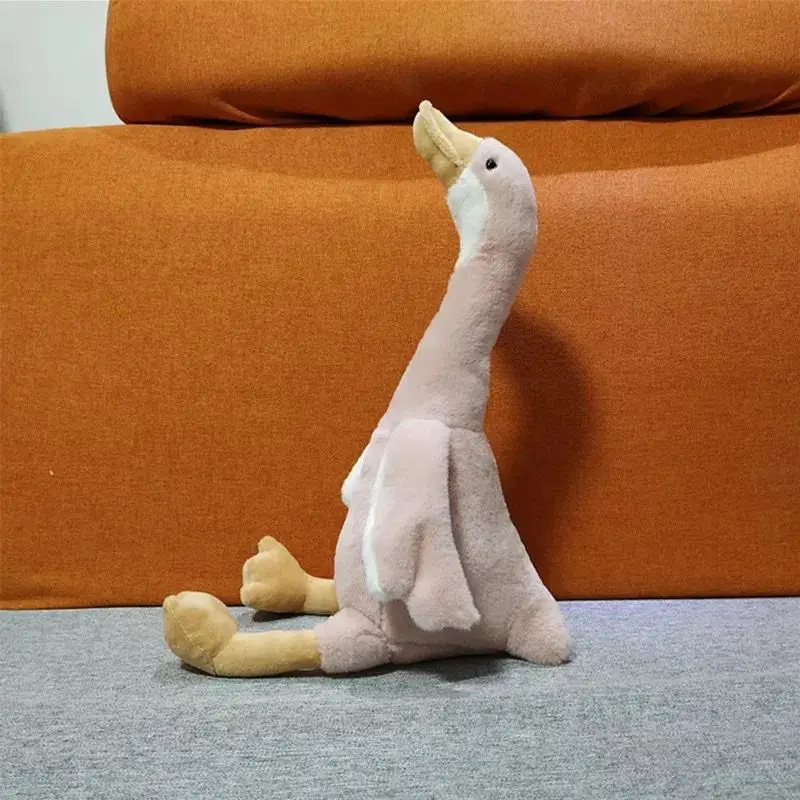 35cm Plush Swan Playfull Toys Pink White Grey Animal Stuffed Plush Cartoon Toys for Boys Girls Christmas Birthday Gift