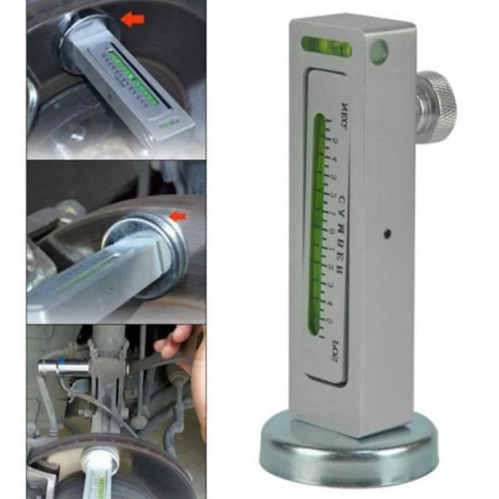 Wheel Ment Level Four Wheel Wheel Alignment Level Tire Positioning Tool Adjustable Magnetic Gauge Tool Tester Magnetic