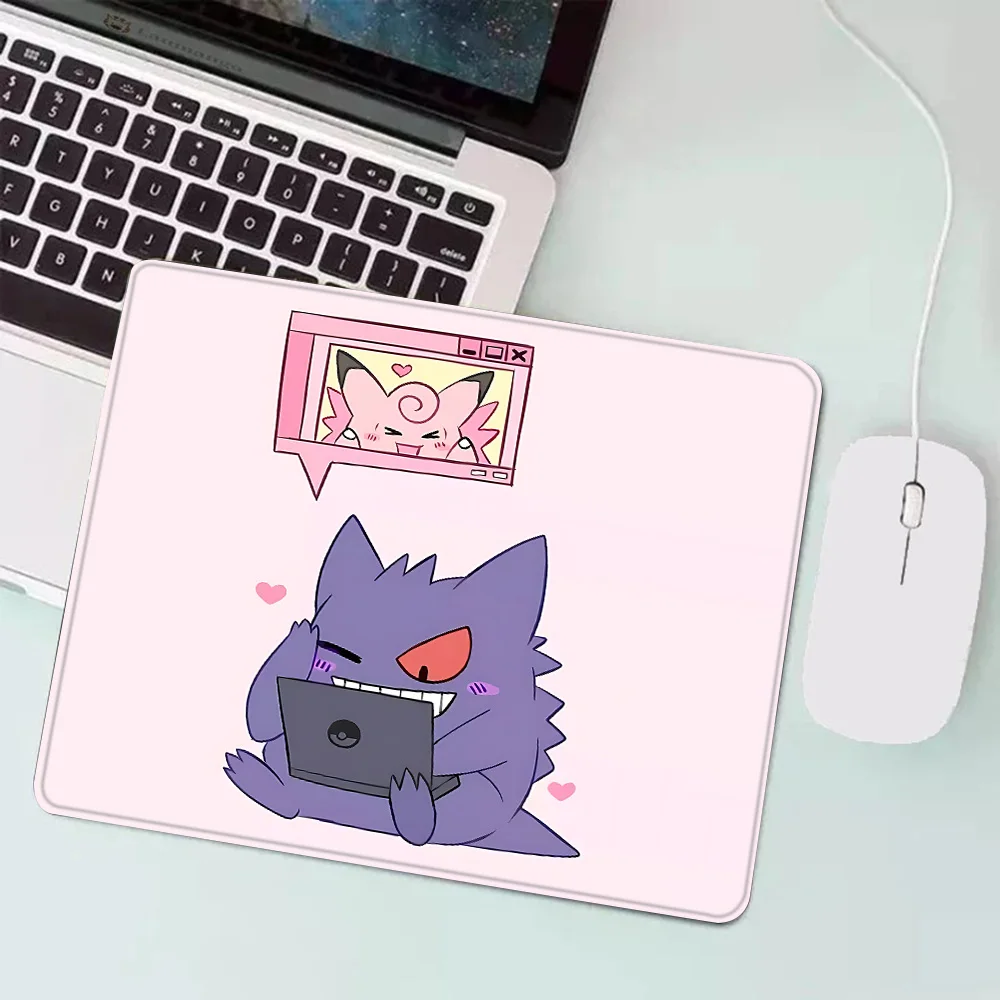 Pokemon Cute  Gengars Gaming Mouse Pad XS Small Mousepad For PC Gamer Desktop Decoration Office Mouse Mat Deskmat Rug