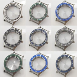 NH35 Watch Case 40mm domed glass Watch Case luminous bezel 100m water resistance Case fit NH34 NH35 NH36 movement