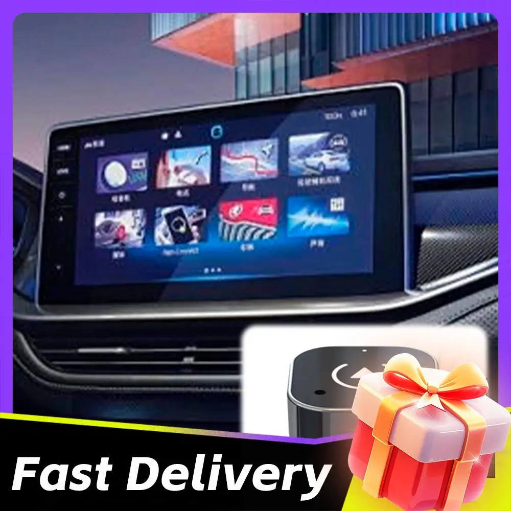 2/1PCS CarPlay Ai Box USB Adapter Wireless CarPlay Android Auto Adapter Smart Box Convert Wired To Wireless Smart USB Dongle