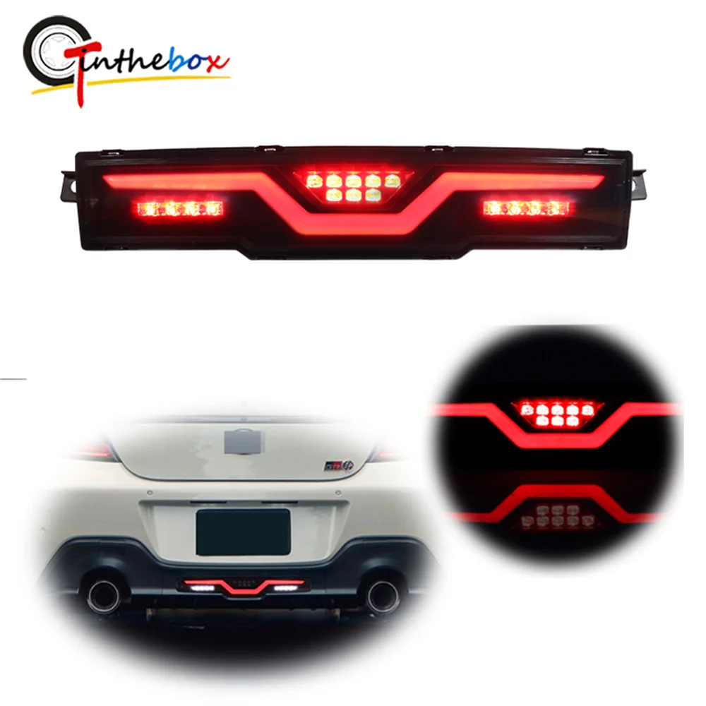 Gtinthebox 3-in-1 Car LED Rear Fog Light Tail/Brake Light Backup Reverse Light Assembly For Toyota GR86 & For Subaru BRZ 2022-up