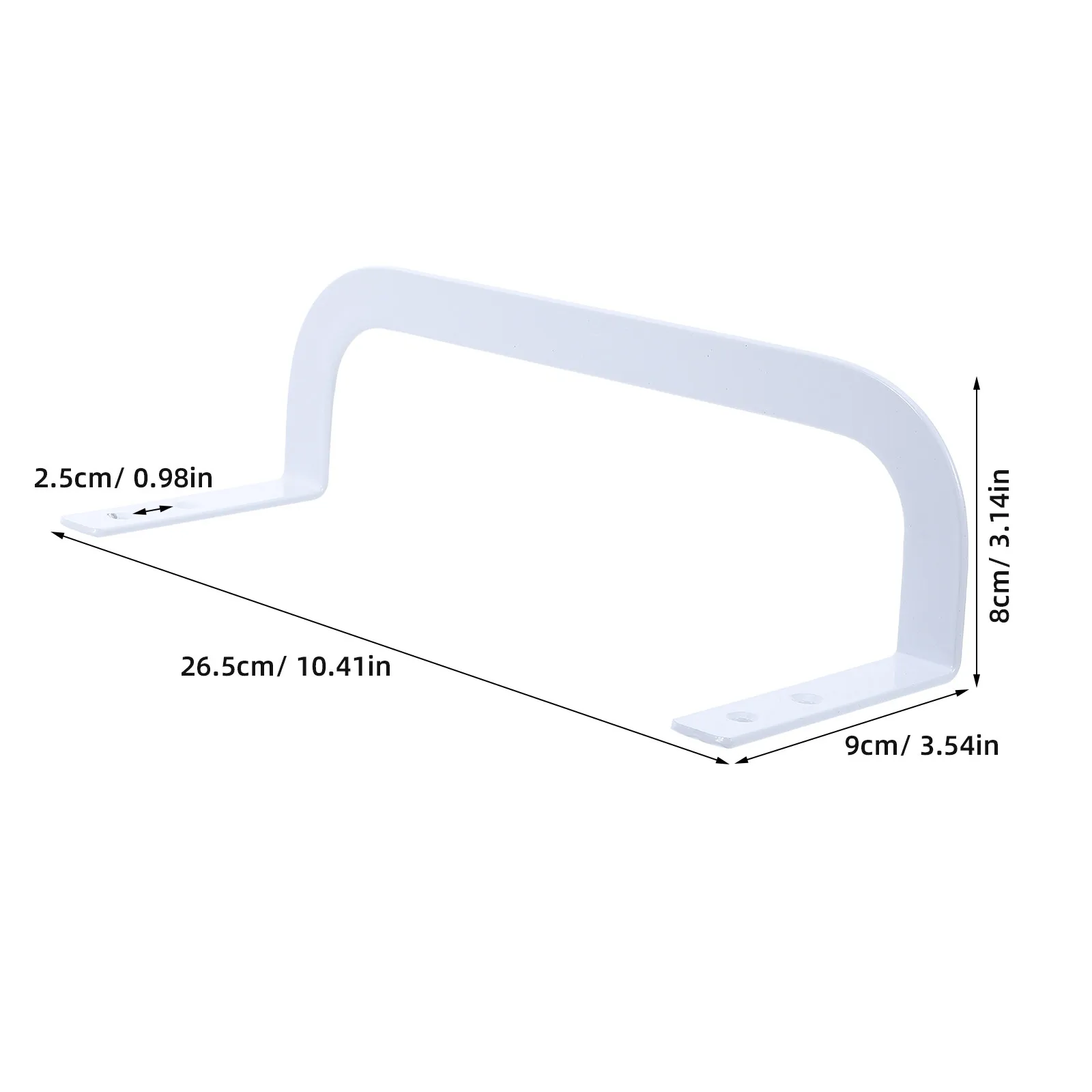 Mattress Retainer Bar Iron Anti Slip Stopper Secure Sleep Prevent Sliding Holder for Bed Topper Most Soft Beds Home Hotel Use