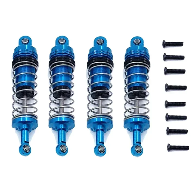 

2pcs/4Pcs Adjustable All Metal Shock Absorbers Damper for Wltoys 144001 124019 124018 RC Car Upgrade Parts Accessories