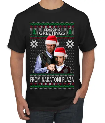 Seasons Greeting From Nakatomi Plaza Men TShirt