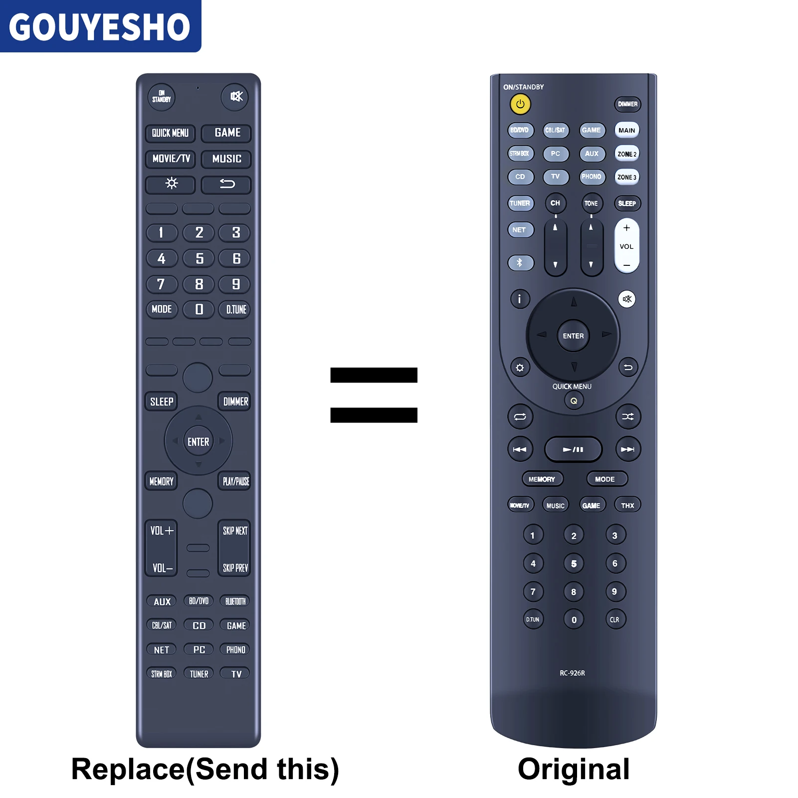 

Новинка для Onkyo, аудиоприемник, телефон с дистанционным управлением