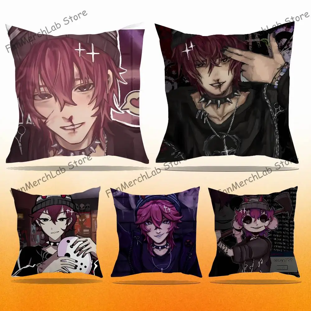 R-Ronin Game K-KillerS chat Pillow Case Ultra Soft Skin Friendly Fabric Cloud Like Comfort & Concealed Zipper