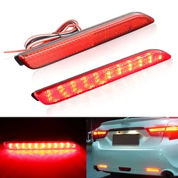 2szt Do Lexus IS-F GX470 RX300 NX RC Do Toyota LED Tylne światło zderzaka Tylne światło przeciwmgielne Automatyczna żarówka Hamulec Czerwone światło Odbłyśnik