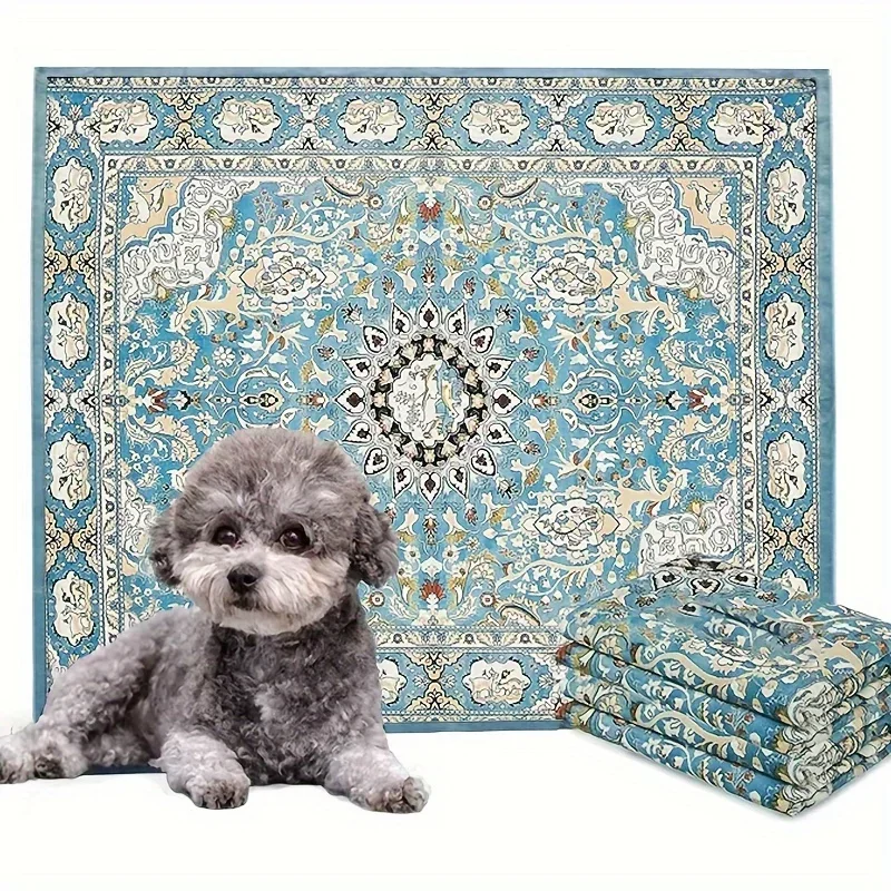 

Washable pipe mat for dogs - reusable leak-proof training mat for puppies, suitable for floors, boxes and sofas