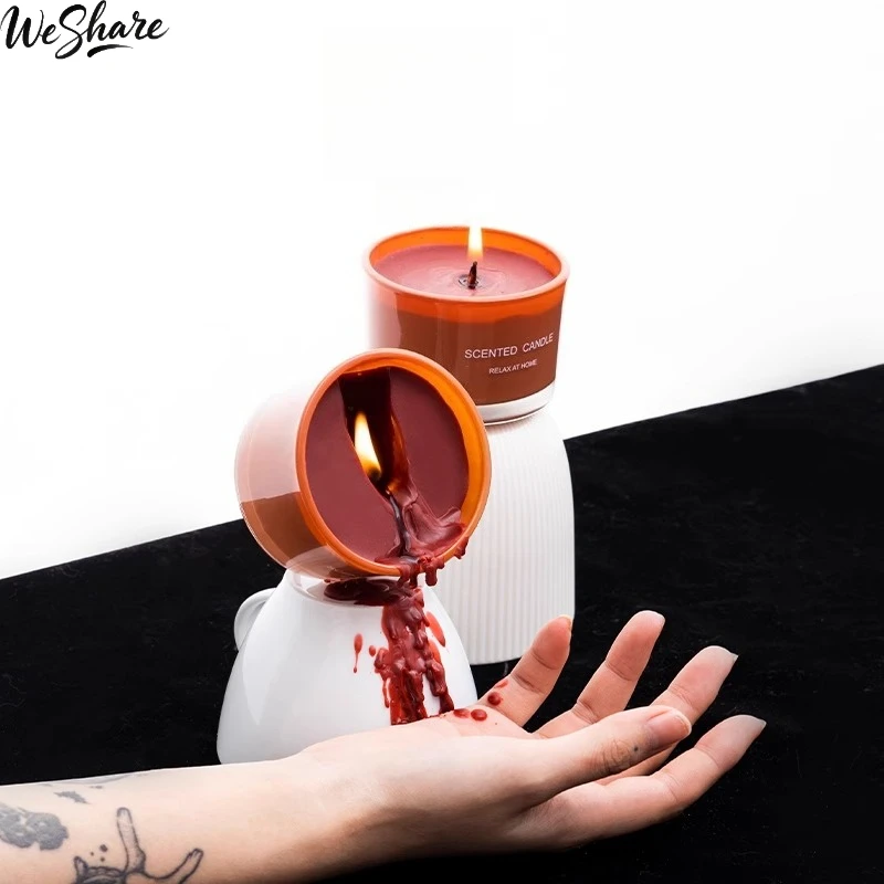 42 ° شمعة BDSM ذات درجة حرارة منخفضة في جرة زجاجية شمع تنقيط آمن للبشرة سهل التنظيف 110 جرام هدية رومانسية للأزواج لعبة لعب الكبار