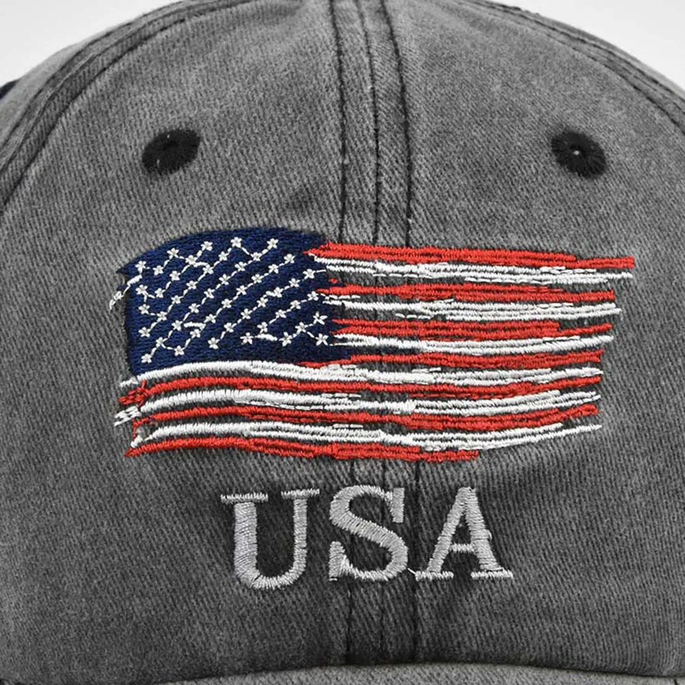 Canada High Quality Brand Male Snapback Cotton USA Letter Baseball Cap Men Women Hip Hop Dad Trucker Mesh Hat Vintage Bone Kpop