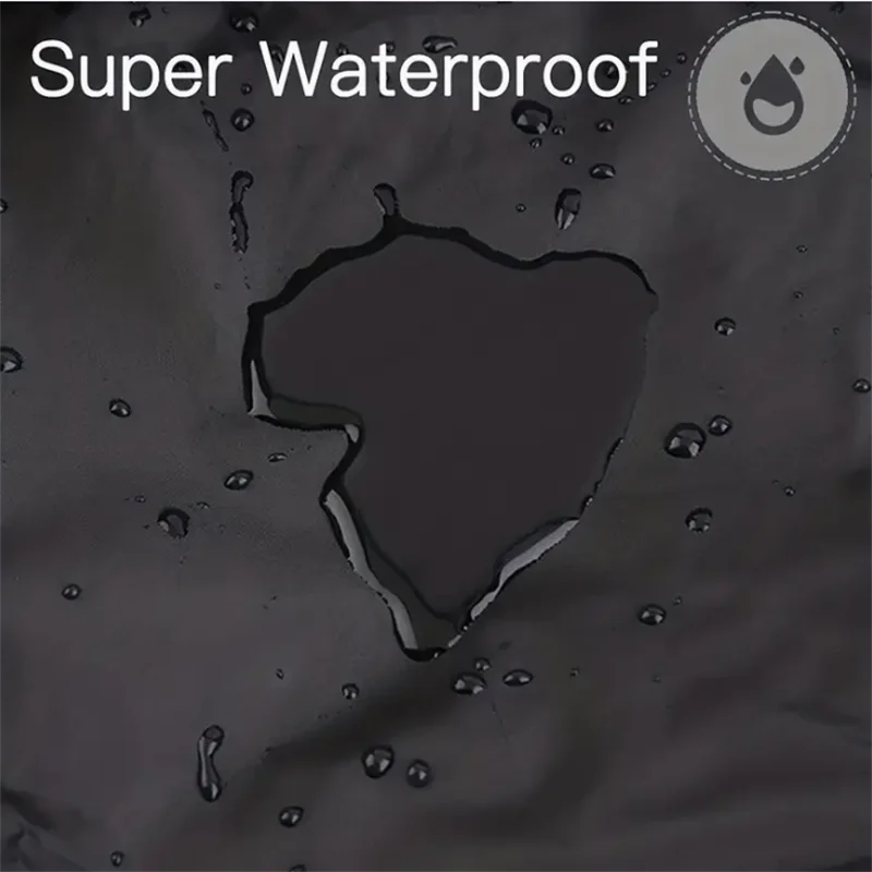 BBQ Cover Outdoor Dust Waterproof Weber Heavy Duty Grill Cover Dust Rain Dust-Proof Stain Resistant BBQ Grill Protector Cover