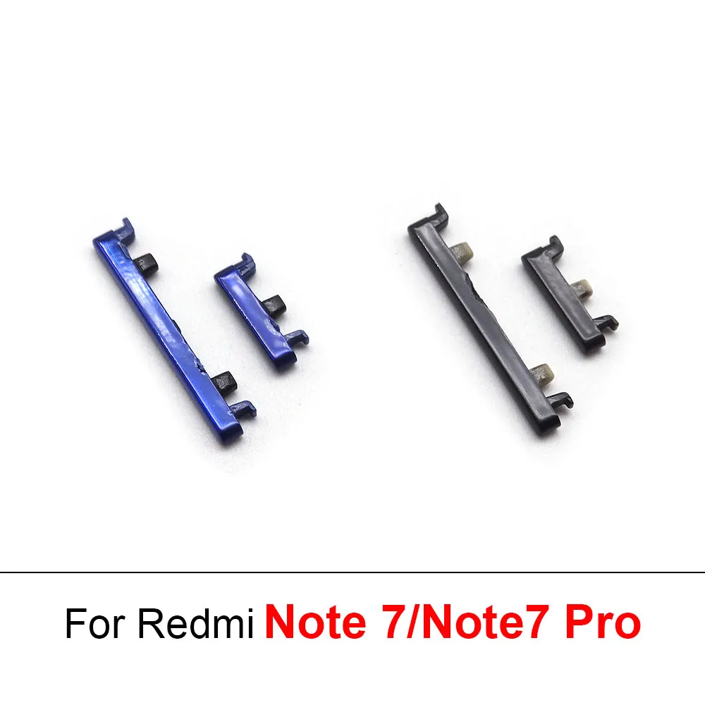 Power Volume Side Button For Xiaomi Red Rice Redmi Note 7 Note7 Pro Switch On off Power Volume Keys