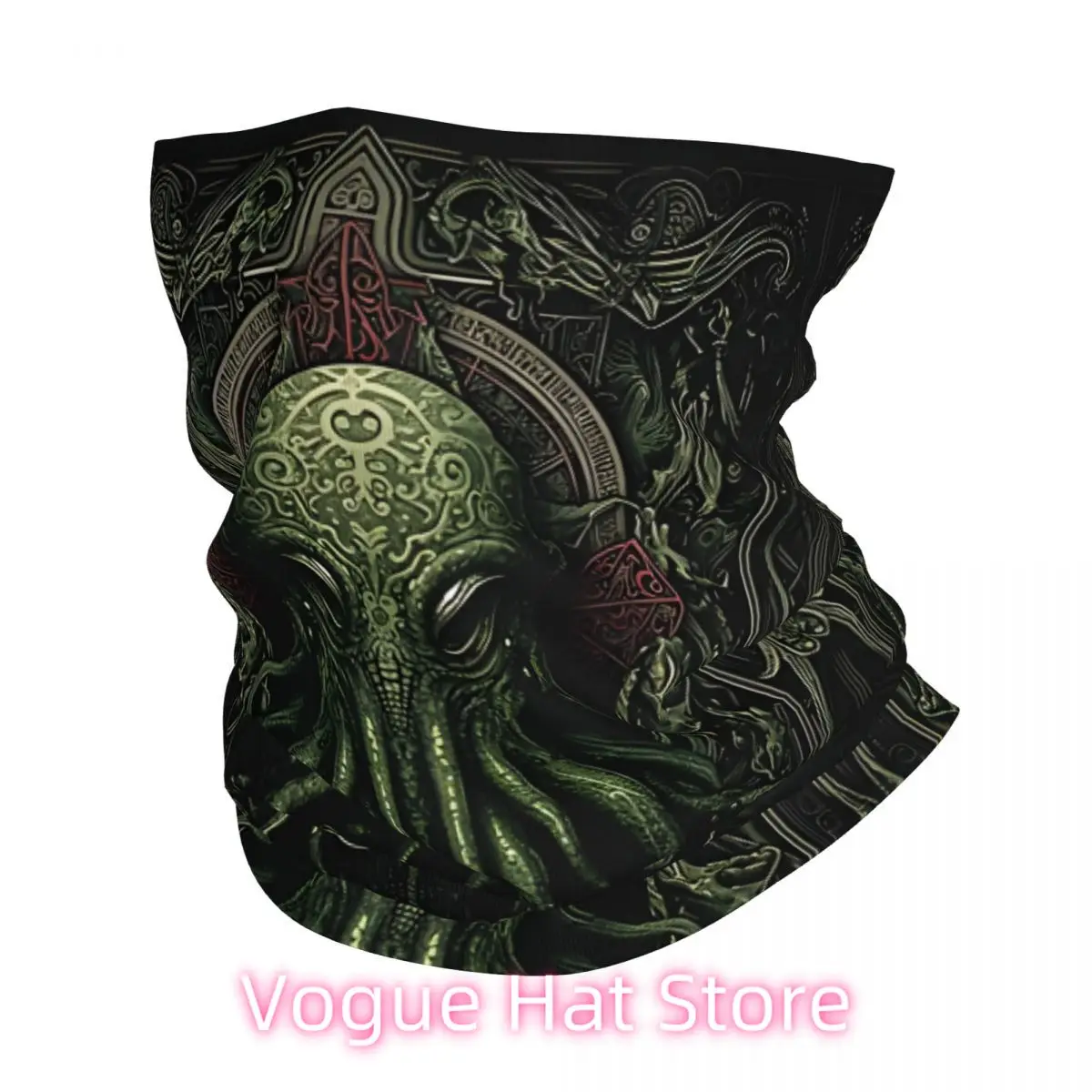

Cthulhu Awakens Retro Headband Neck Thin Men Women Hiking Tube Scarf Face