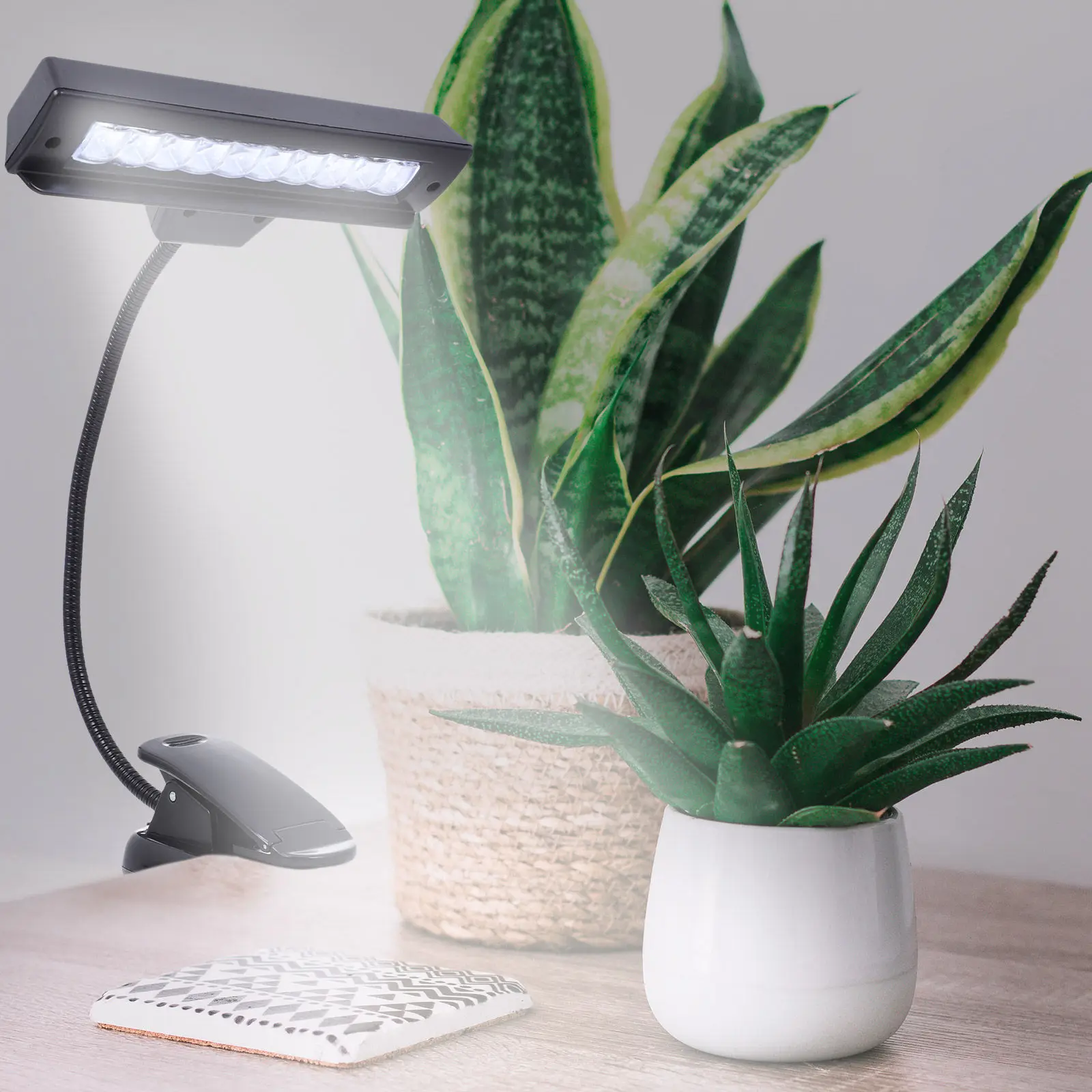 

Настольная лампа-прищепка для чтения, портативная светодиодная лампа для нот, для использования у кровати, для учебы и ночного использования