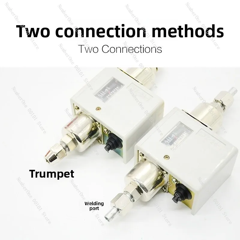 CWK-24-2 Differential Pressure Switch Flared Port Controller For AC Ammonia Freon Refrigeration Unit