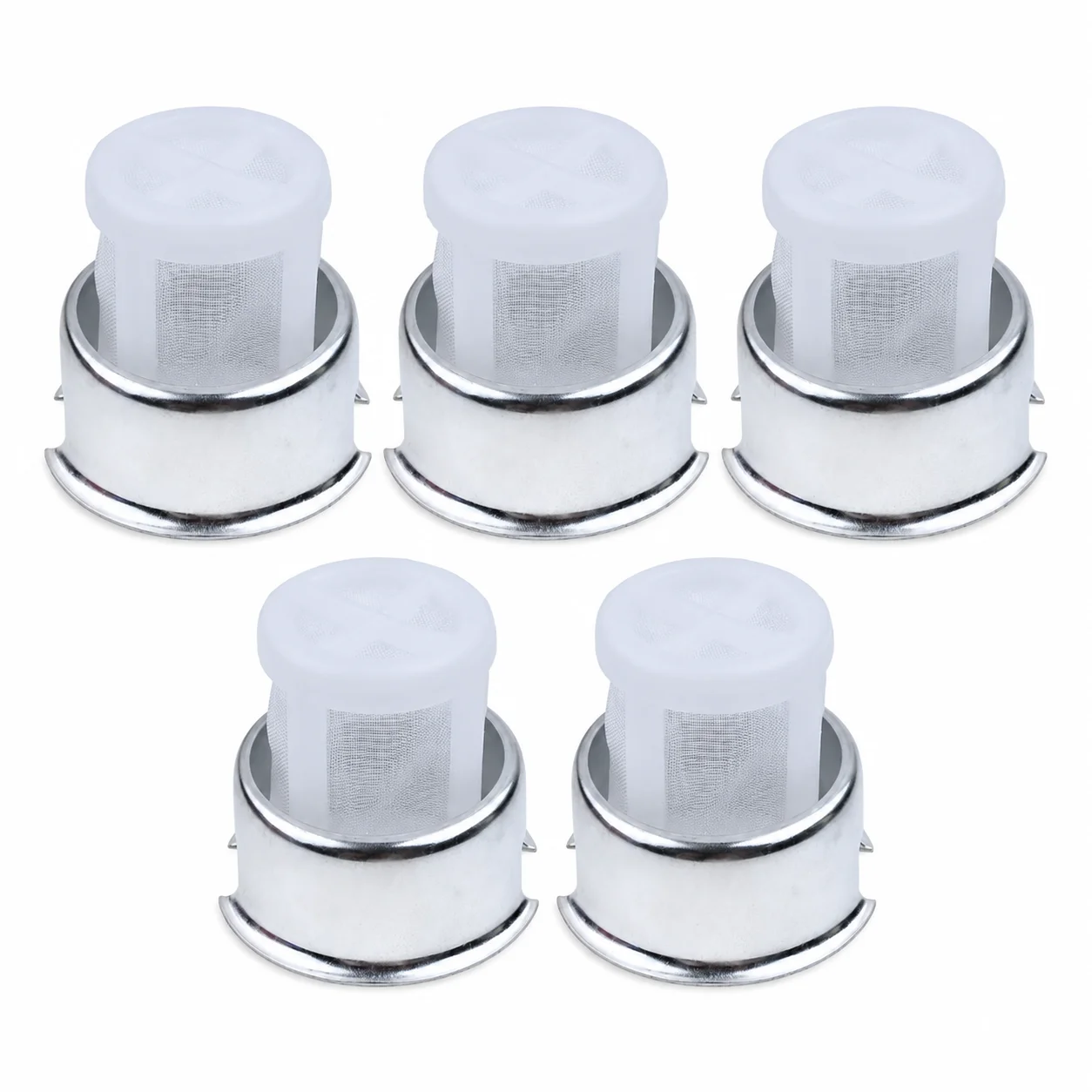 5Pcs Fuel Tank Filter Kit For Honda GX120 GX140 GX160 GX200 GX240 GX270 GX340 GX390 Engine Generator, Replaces 17672-880-000