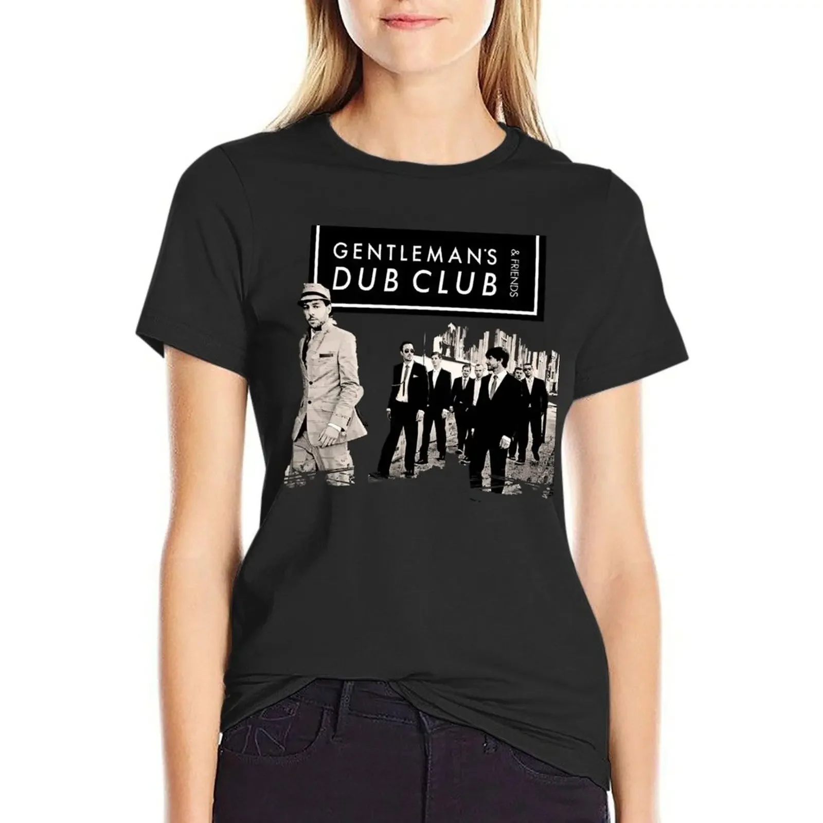 

Dub Club For Gentleman's Friends T-Shirt shirts graphic tees summer top blanks workout shirts for Women loose fit