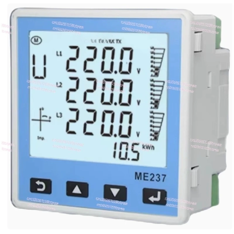 

ME237 Power Meter 333mV CT Modbus RTU RS485 Rogowski Coil Energy Meter KWH Meter