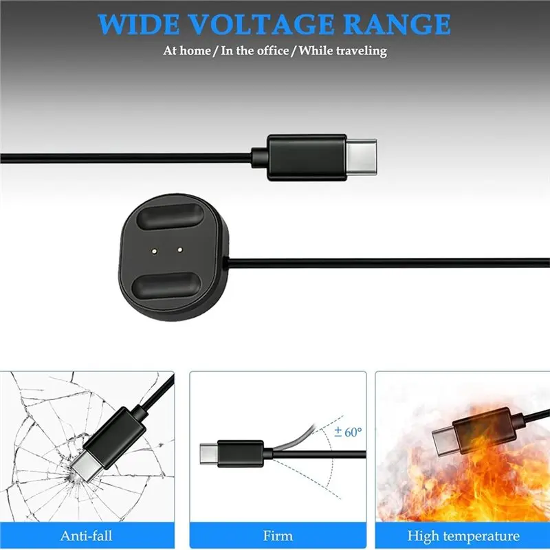 B76B Magnetic USB-C Charging Cable for RayBan Smart Glasses, Fast Secure Charging Accessory, for Smart Glasses