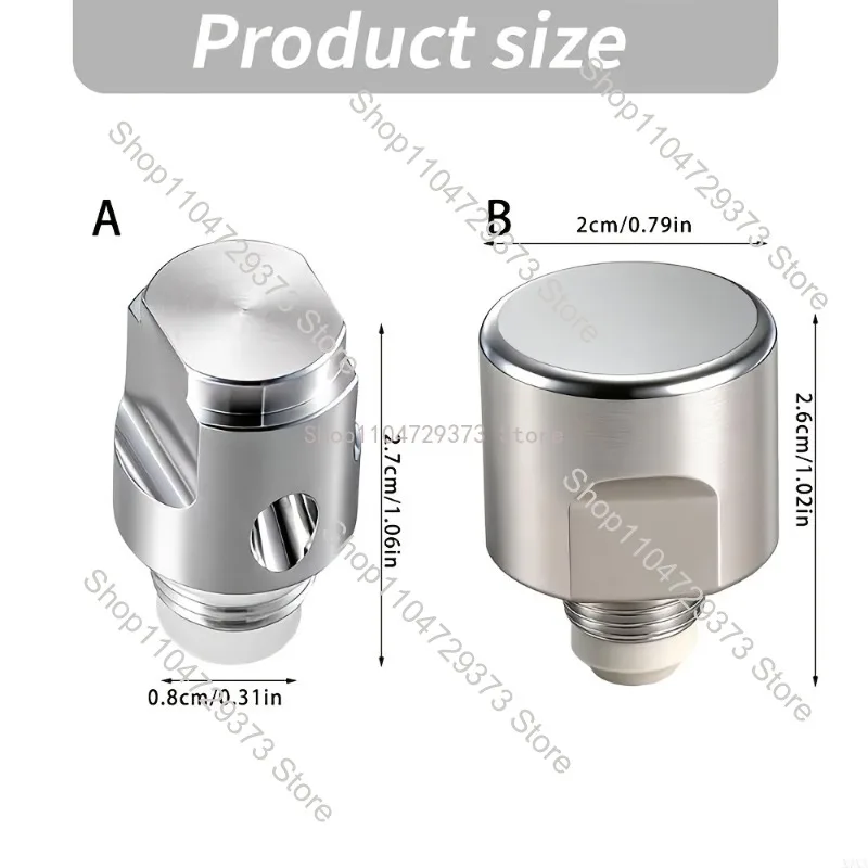 1PC Double Valve For 2/4-cup Aluminum Moka Pot Espresso Maker Universal Pressure Bottom/Valve Airproof Moka Pot Booster Valve