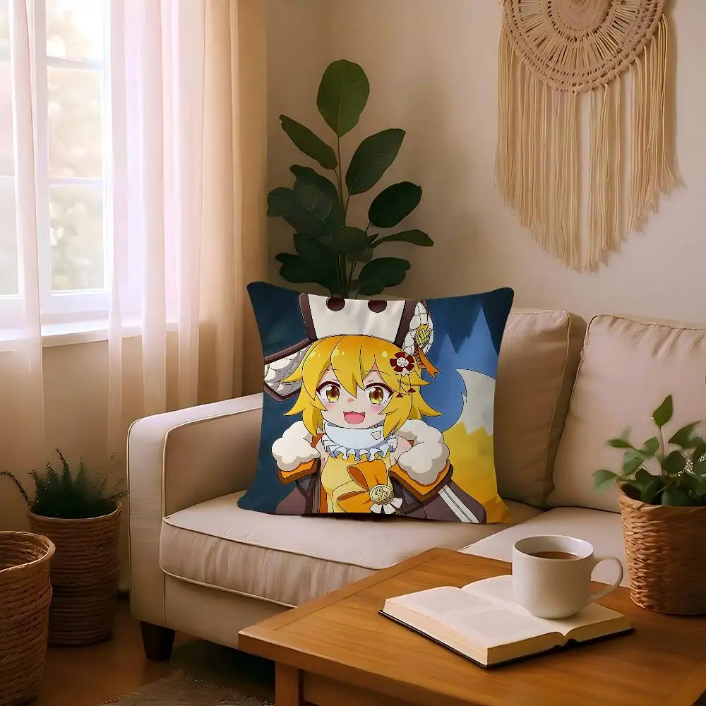 

The Helpful Fox Senko — наволочка SanS Съемный моющийся чехол для подушки — всесезонный мягкий лен