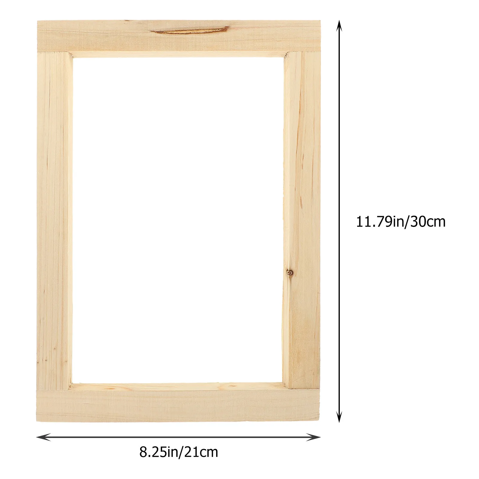 Wooden Screen Printing Frame for T-Shirts & Fabric – Reusable, Washable, Sturdy DIY Craft Tool