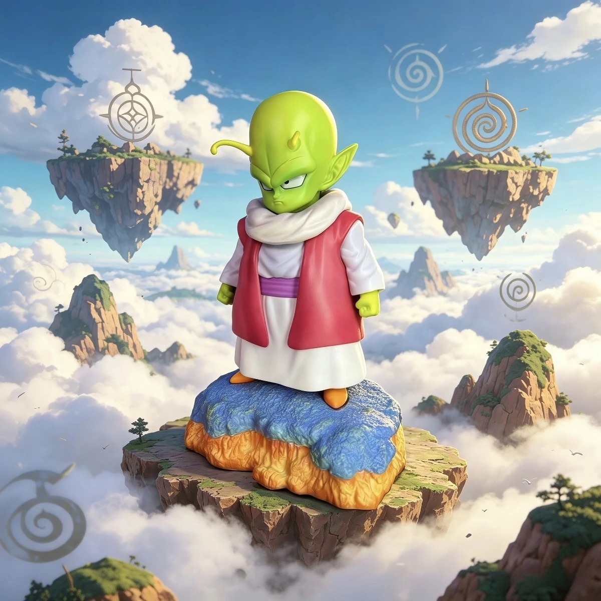 12cm 4,7 Zoll Anime Dende Figuren PVC-Statue Desktop-Ornament Sammlerstück Statuenmodell Dekoration Zimmer Schreibtisch Spielzeug Geschenk