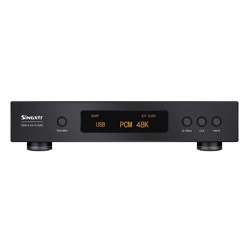 Singxer SDA6 Pro 2 Digital Audio Decoder HIFI DAC AK4191 AK4499EX*2 Interface USB Native Source Hard Decoding DSD512 sda 6 pro2