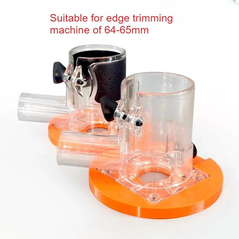 wooden-router-base-with-protective-cover-trimming-milling-machine-bakelite-base-64-65mm-edger-woodworking-tools