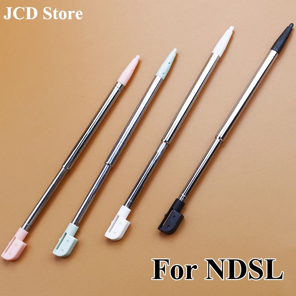 1 piece Aluminum Plastic Retractable Replacement Stylus Metal Extendable Touch Pen for Nintend DS Lite for NDSL