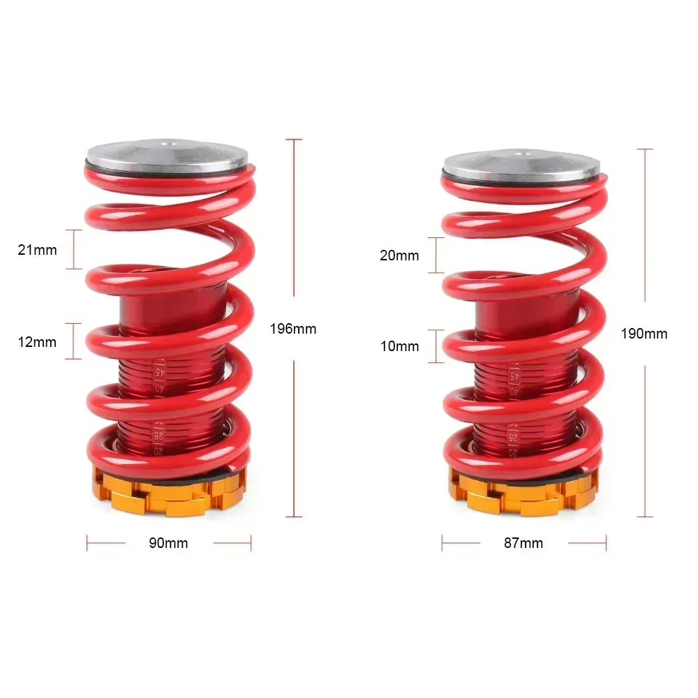 Auto Shock Absorber Strut Adjustable Coilover Spring Suspension Kit For Honda Civic CRX EG EK Del Sol 1988-2000