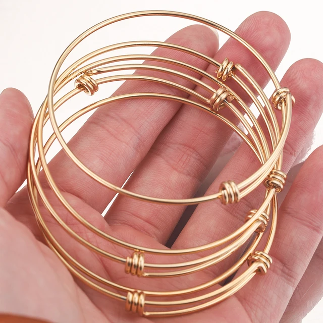 Stainless steel expandable bracelet clearance