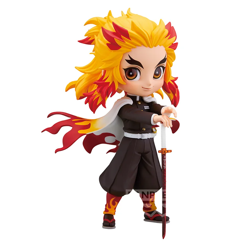 

Genuine Original Q Posket Rengoku Kyoujurou A TypeA Anime Action Figures Collectible Model Ornaments Toys Gift for Children