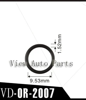 100 set per kit di riparazione e servizio iniettori di carburante compreso il tappo in plastica del filtro iniettore O-ring Viton VD-RK-0007